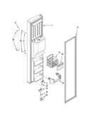Freezer door parts