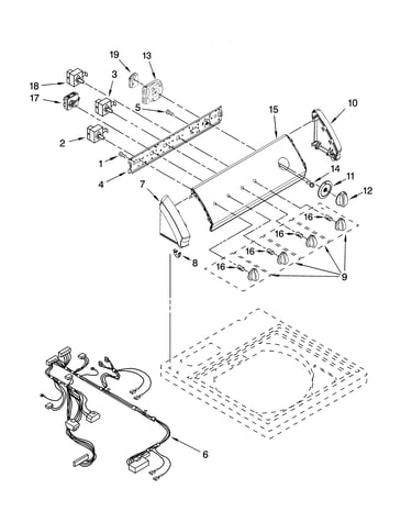 Control panel parts