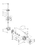 Brake, clutch, gearcase, motor and pump parts