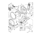 Kenmore Elite 11078062801 bulkhead parts diagram