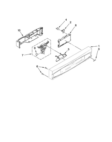 Control panel parts