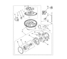 Kenmore Elite 66513109K900 pump and motor parts diagram