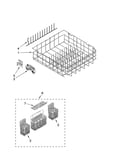 Lower rack parts
