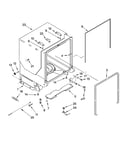 Tub and frame parts