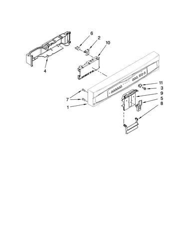 Control panel parts