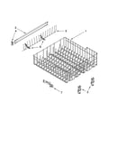 Upper rack and track parts