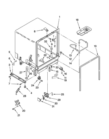 Tub assembly parts