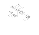 Kenmore 66517729K900 pump and motor parts diagram