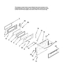Upper door parts