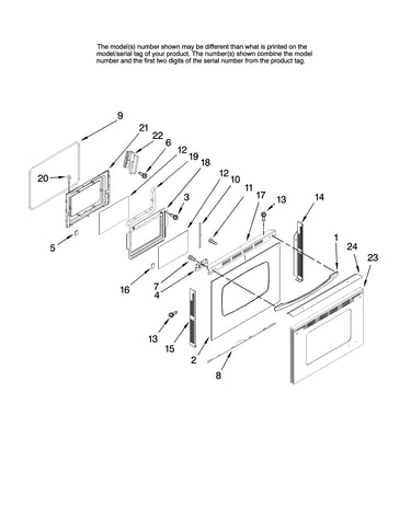 Lower door parts