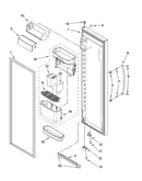 Refrigerator door parts