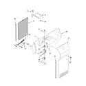 Kenmore Elite 10644422603 air flow parts diagram