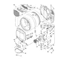 Kenmore Elite 11097872603 bulkhead parts diagram