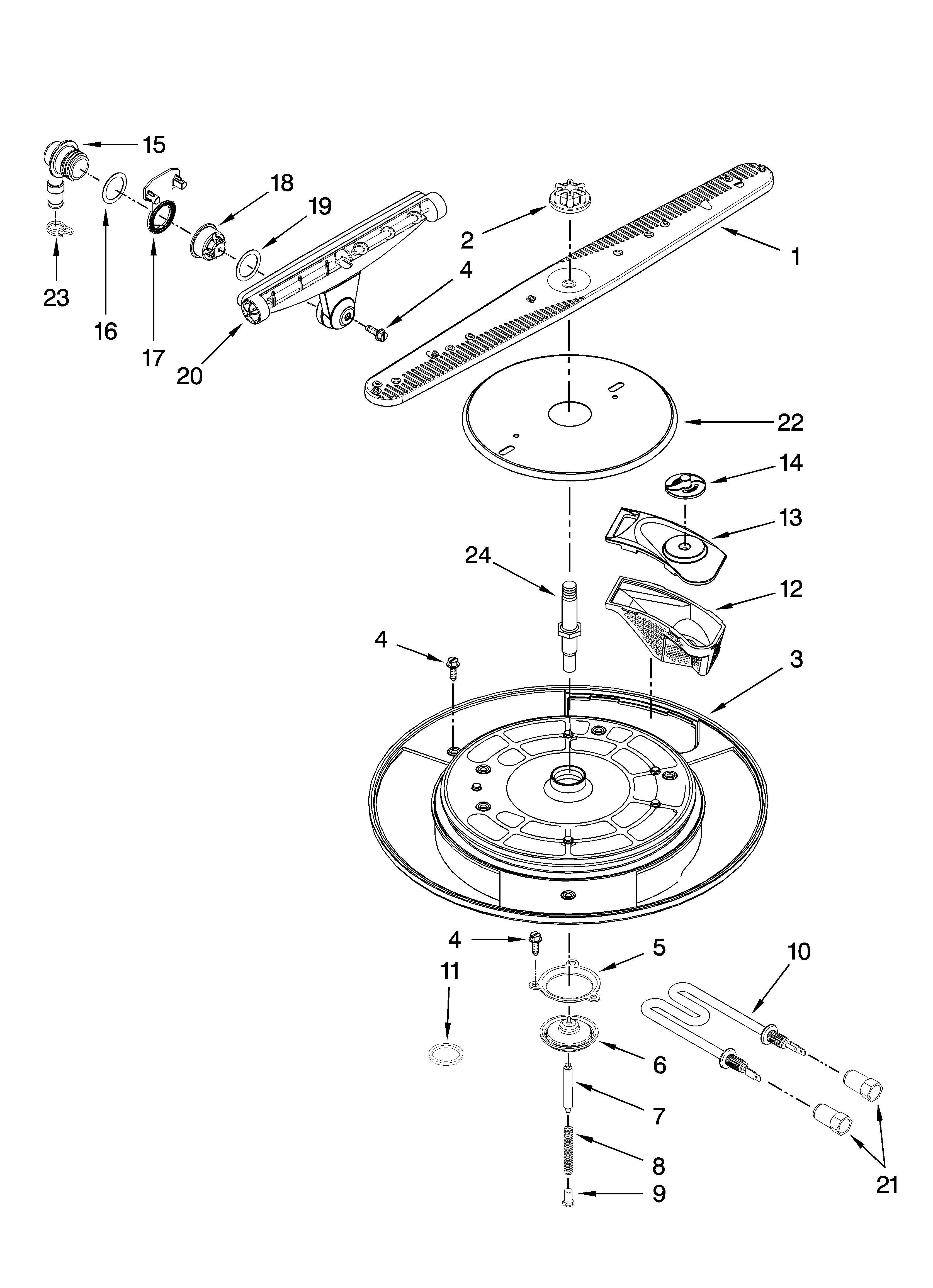 Wash system parts