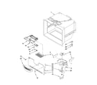 Kenmore 59665234404 freezer liner parts diagram