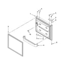 Freezer door parts