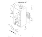 Kenmore 59665333602 cabinet parts diagram