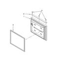 Freezer door parts