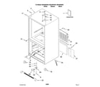 Kenmore 59665939404 cabinet parts diagram