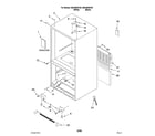 Kenmore 59666039702 cabinet parts diagram
