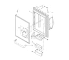 Kenmore 59668043801 refrigerator door parts diagram