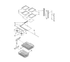 Kenmore 59668042801 shelf parts diagram