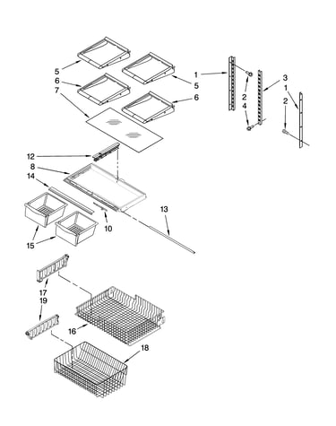 Shelf parts