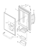 Refrigerator door parts