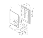 Kenmore Elite 59676052702 refrigerator door parts diagram