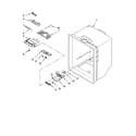 Kenmore Elite 59676063702 refrigerator liner parts diagram