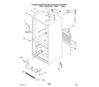 Kenmore Elite 59676253702 cabinet parts diagram