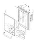 Refrigerator door parts