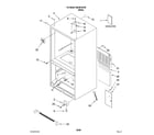 Kenmore 59666122702 cabinet parts diagram