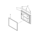 Freezer door parts