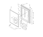Kenmore 59666122702 refrigerator door parts diagram