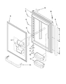Refrigerator door parts