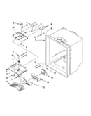 Refrigerator liner parts