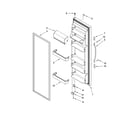 Kenmore 10659522801 refrigerator door parts diagram