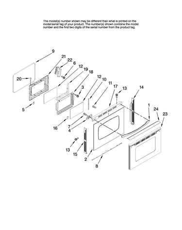 Lower door parts