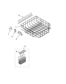 Lower rack parts