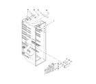 Kenmore 10658159801 refrigerator liner parts diagram