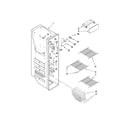 Kenmore 10658143801 freezer liner parts diagram