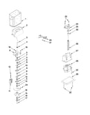 Motor and ice container parts
