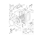 Kenmore Elite 11096747702 cabinet parts diagram