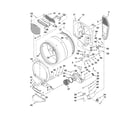 Kenmore Elite 11097761801 bulkhead parts diagram