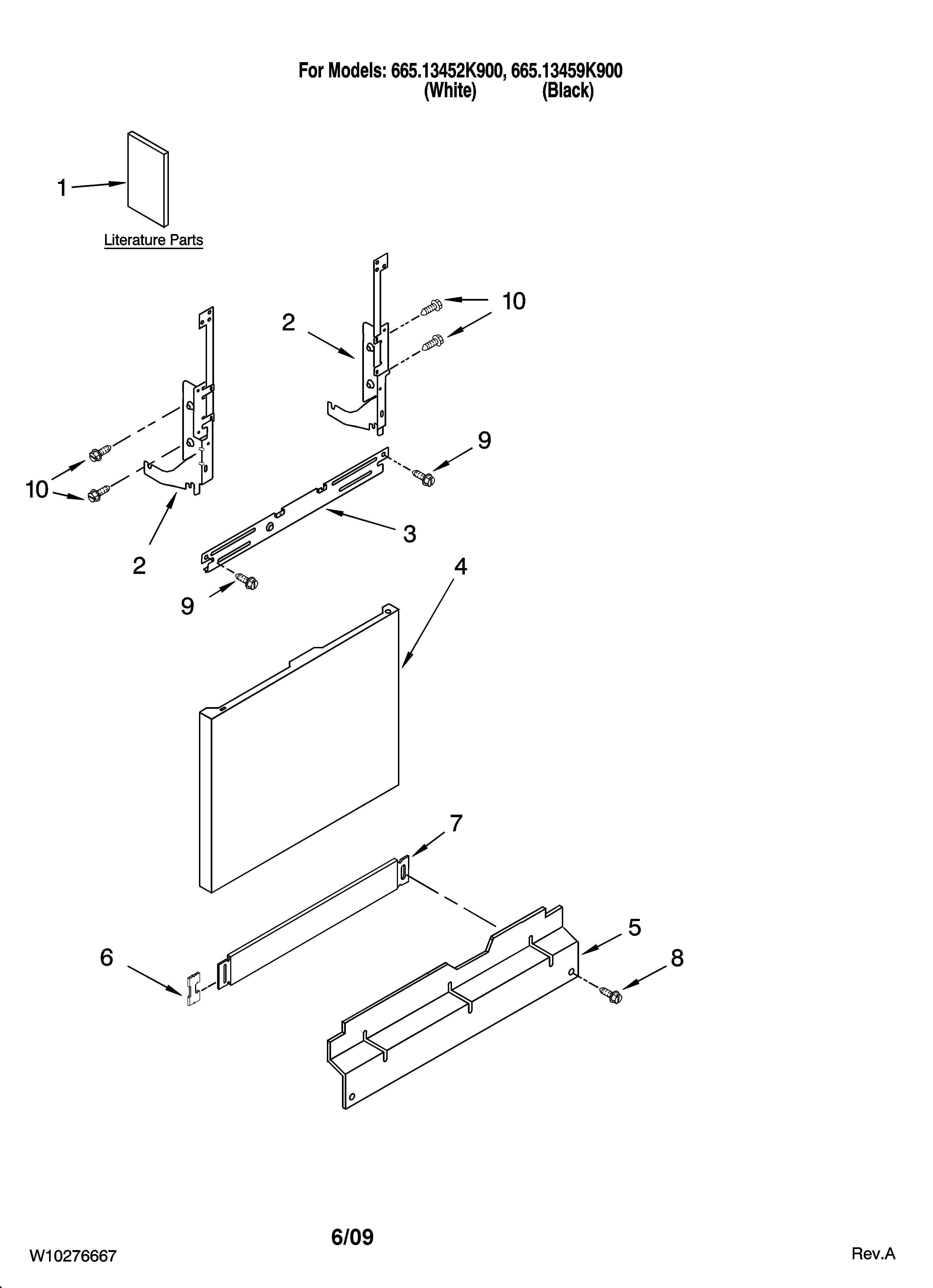 Door and panel parts