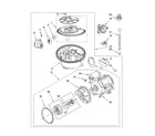 Kenmore 66513459K900 pump and motor parts diagram