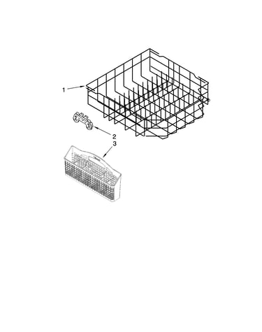 Lower rack parts
