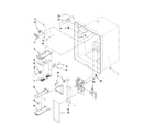 Kenmore 59677533602 refrigerator liner parts diagram