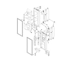 Kenmore 59677533602 refrigerator door parts diagram